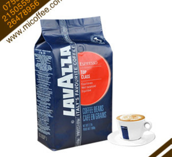 意大利原裝進口拉瓦薩咖啡豆lavazza TOP CLASS紅標牌意式經(jīng)典1kg